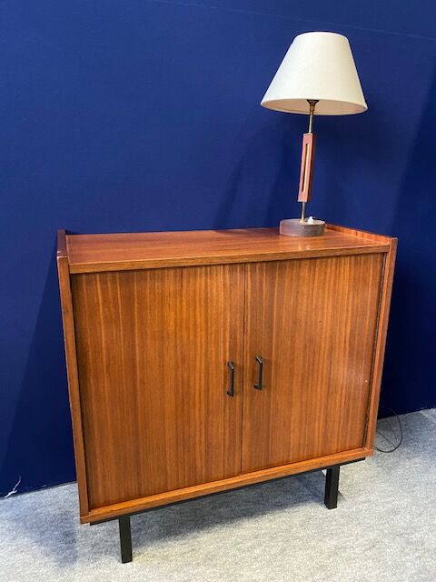 Meuble de rangements acajou vintage 60