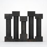 Rare set of postmodern candlesticks by Jérôme Thermopyles circa 1980.