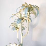 Lampadaire palmier Hollywood Regency 1970