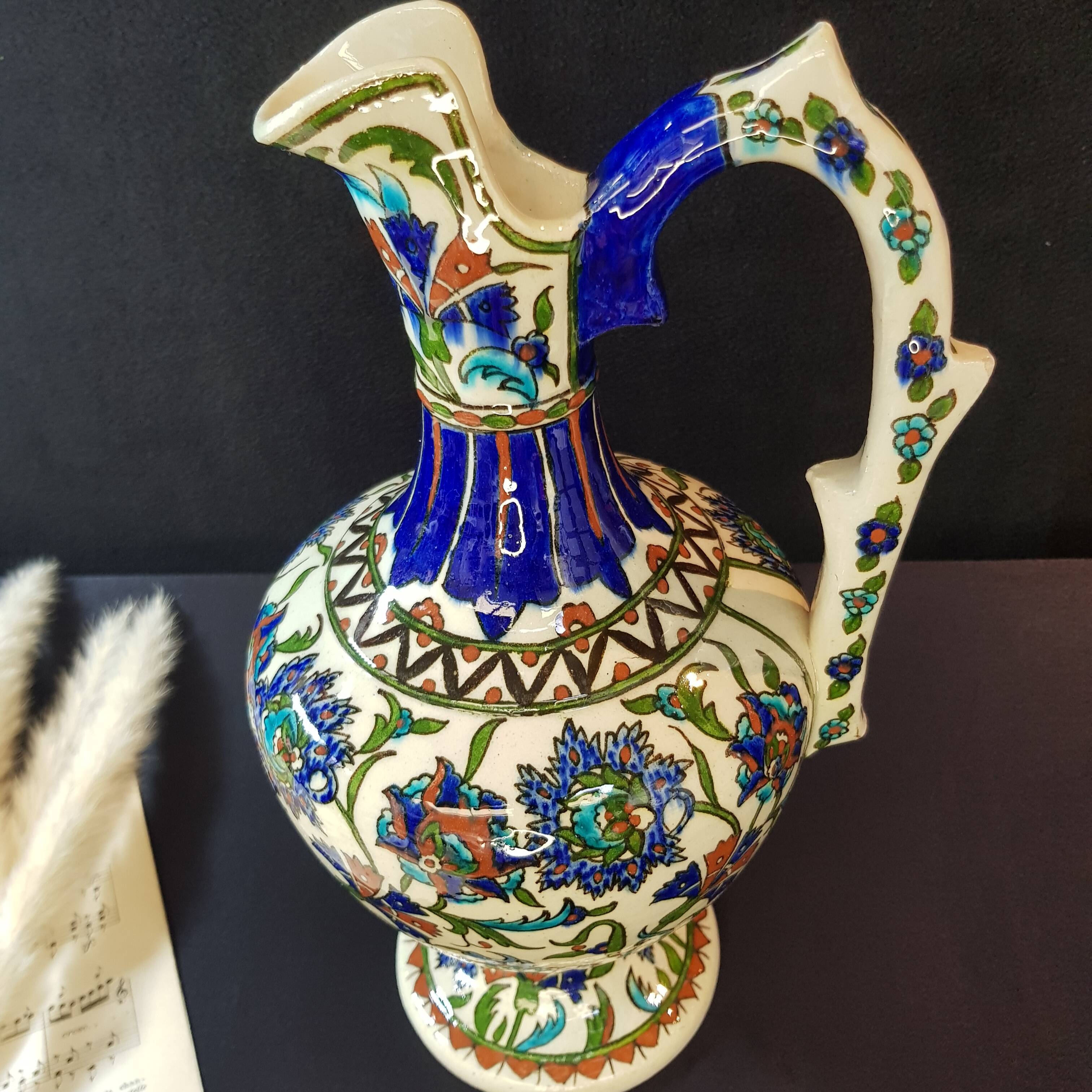 Ceramic ewer