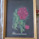 Lot 4 botanical frames 70