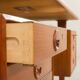 Bureau de direction danois en teck attribué à Kai Kristiansen, années 1960