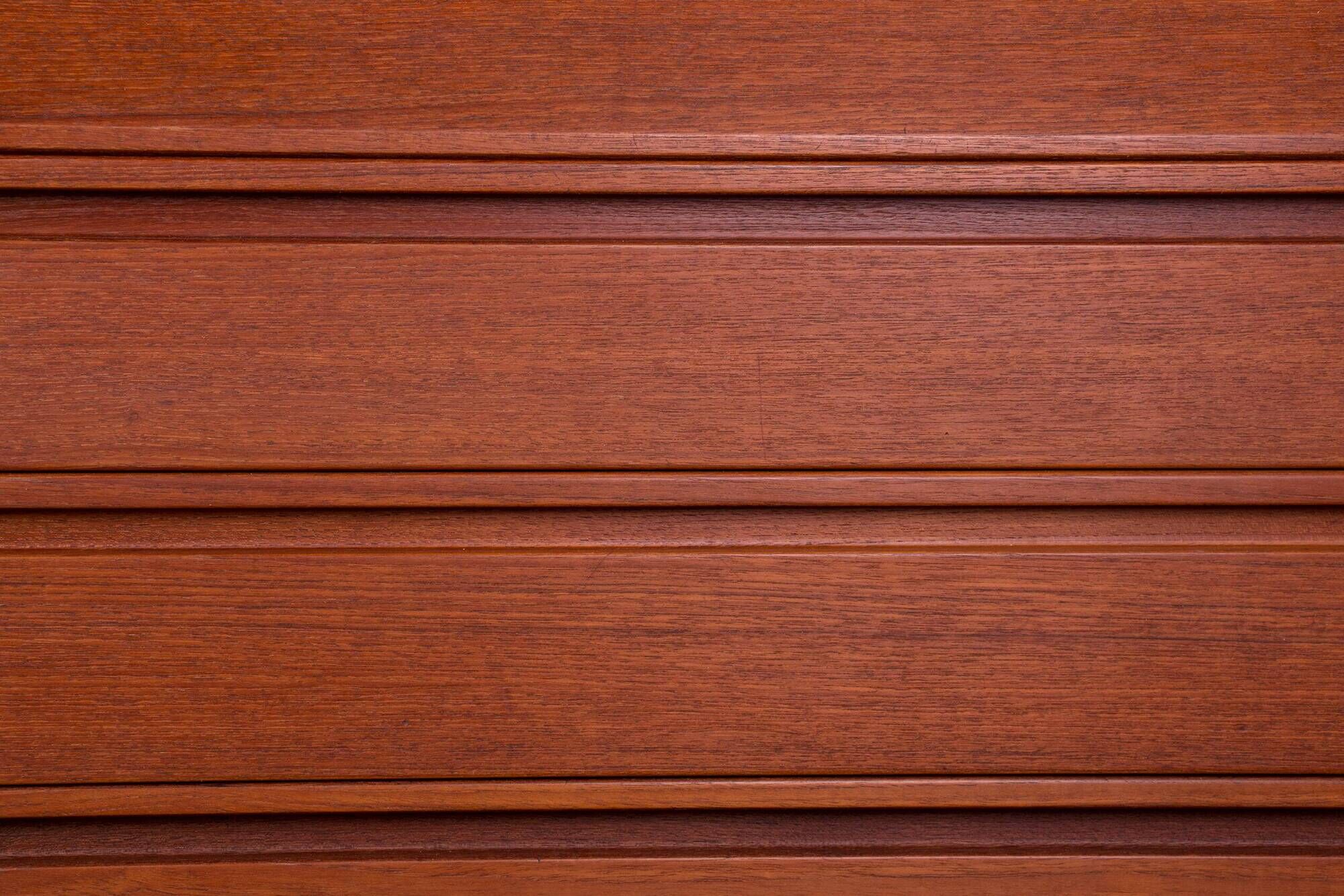 Danish Teak Secretary Desk by Kai Kristiansen for HJN Mobler 1960.