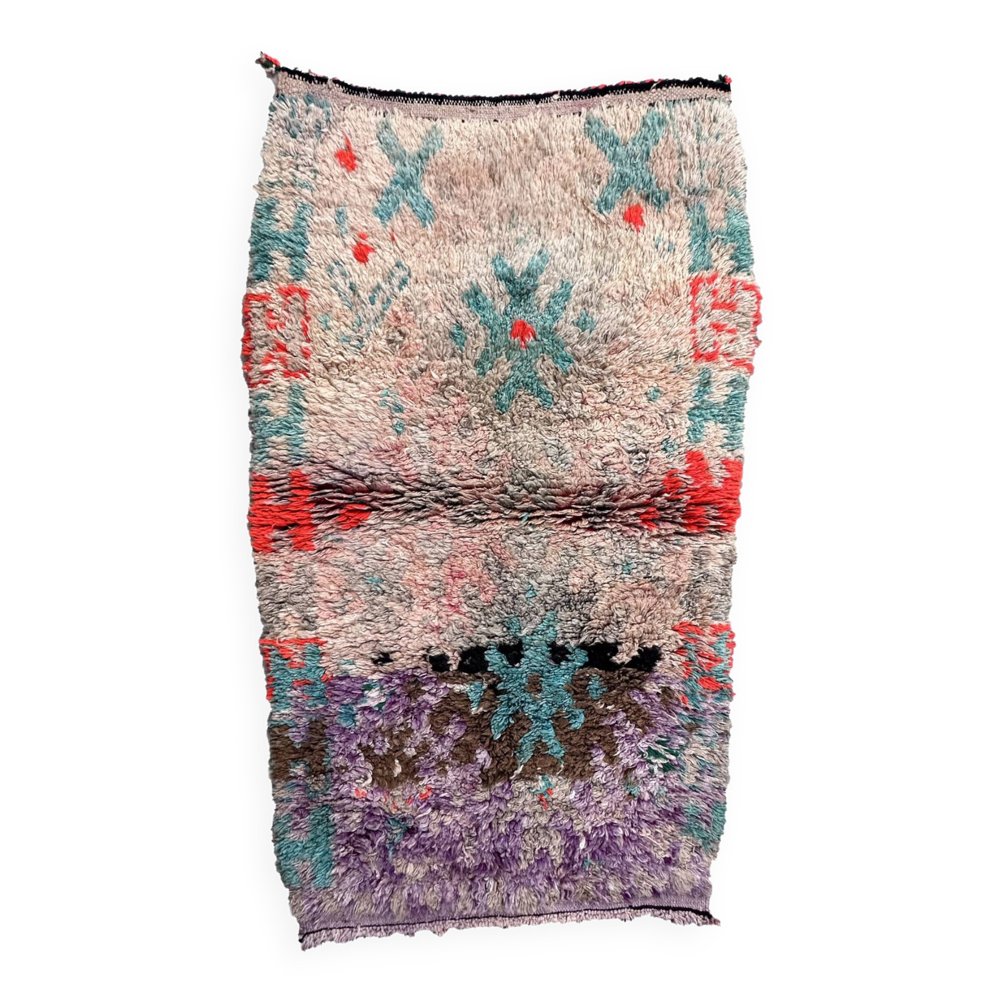 Colorful Moroccan rug Talsint - 152 x 86 cm