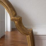 Baroque mirror in gilded wood