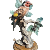 Superb porcelain bird figurine by Giuseppe Armani (Florence, Italy)
