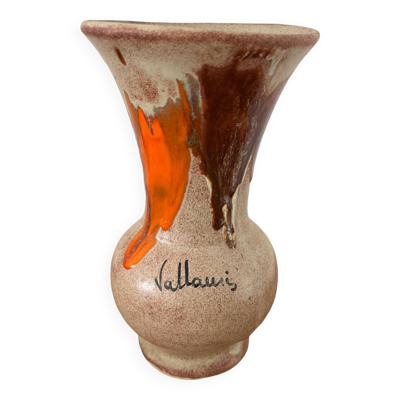 Vase en gré Vallauris Vintage