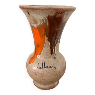 Vintage Vallauris sandstone vase