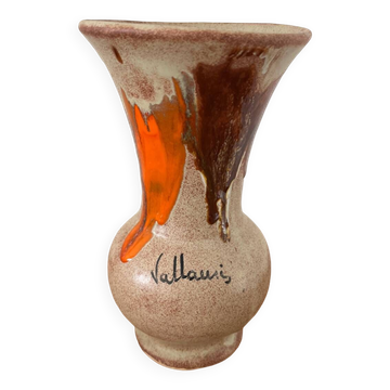Vase en gré Vallauris Vintage