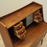 Walnut secretary, Danish design, 1970s, production: Denmark