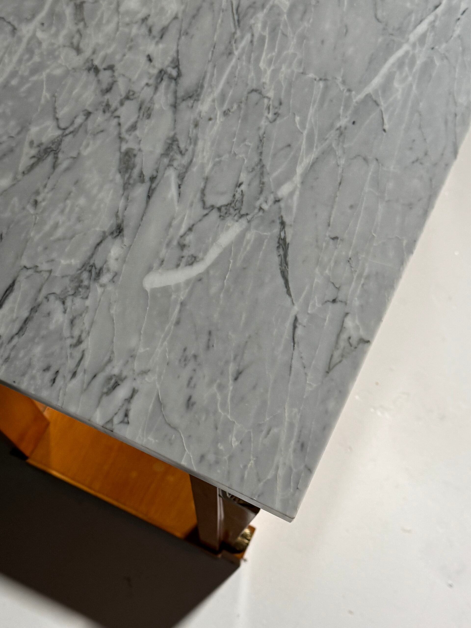 Empire style trumeau with marble top