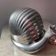 Duo vintage snail jewelry boxes in silver metal