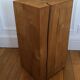 Merlin solid oak sofa end