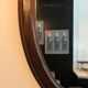 Miroir cadre bois 30x65cm