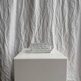 Vintage glass butter dish