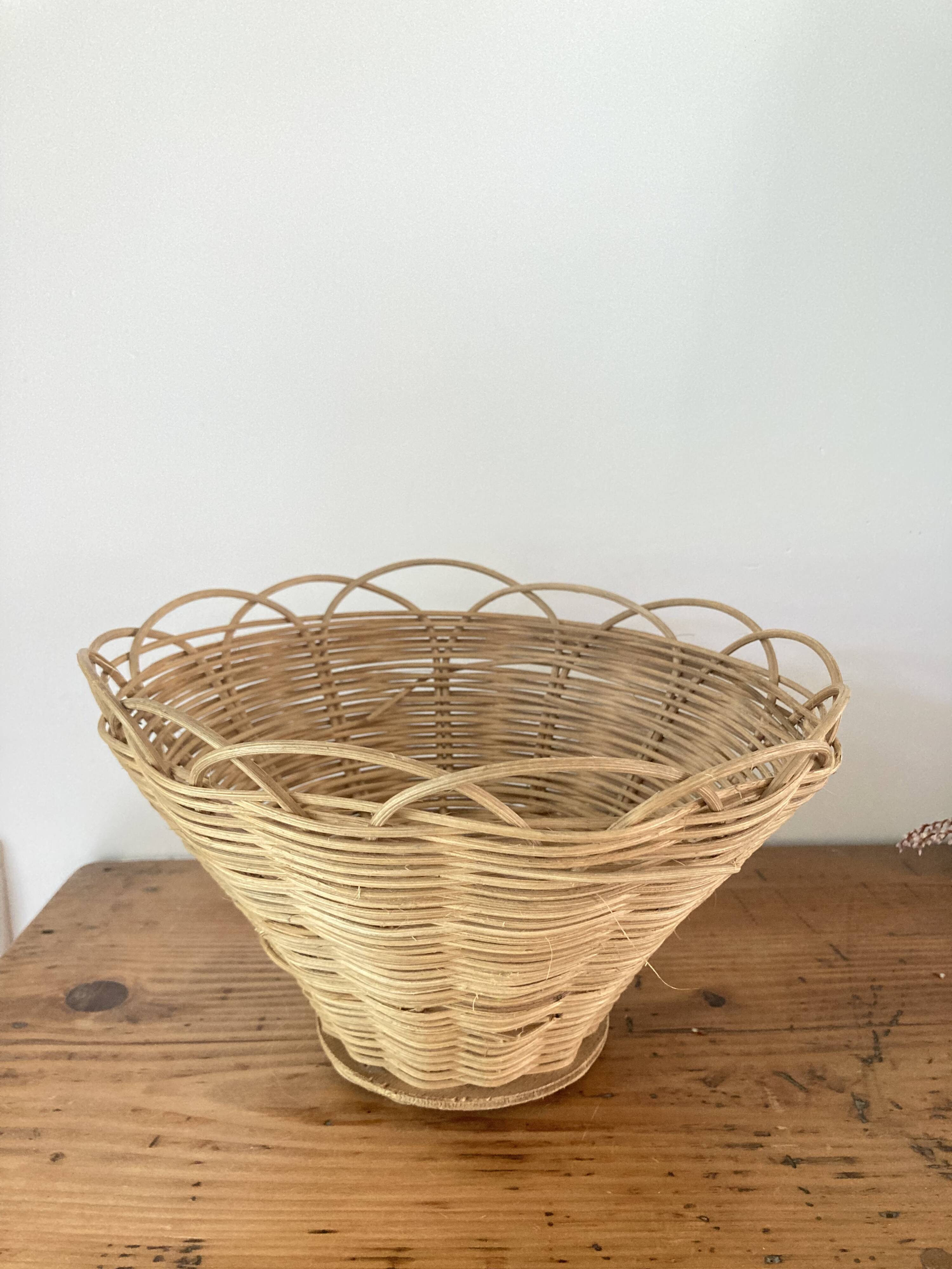 Basket - vintage wicker basket