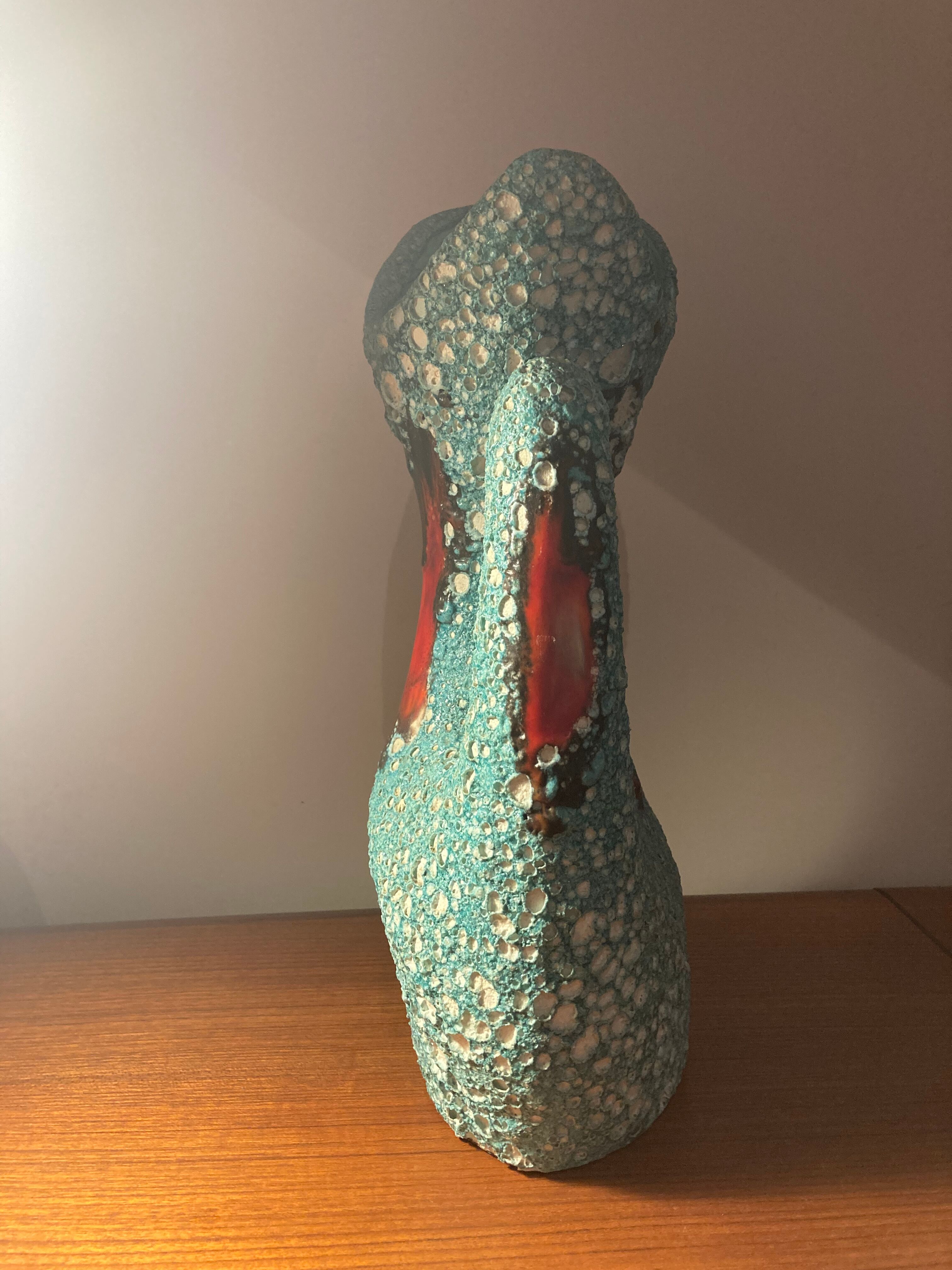 Vase ceramic vase Vallauris