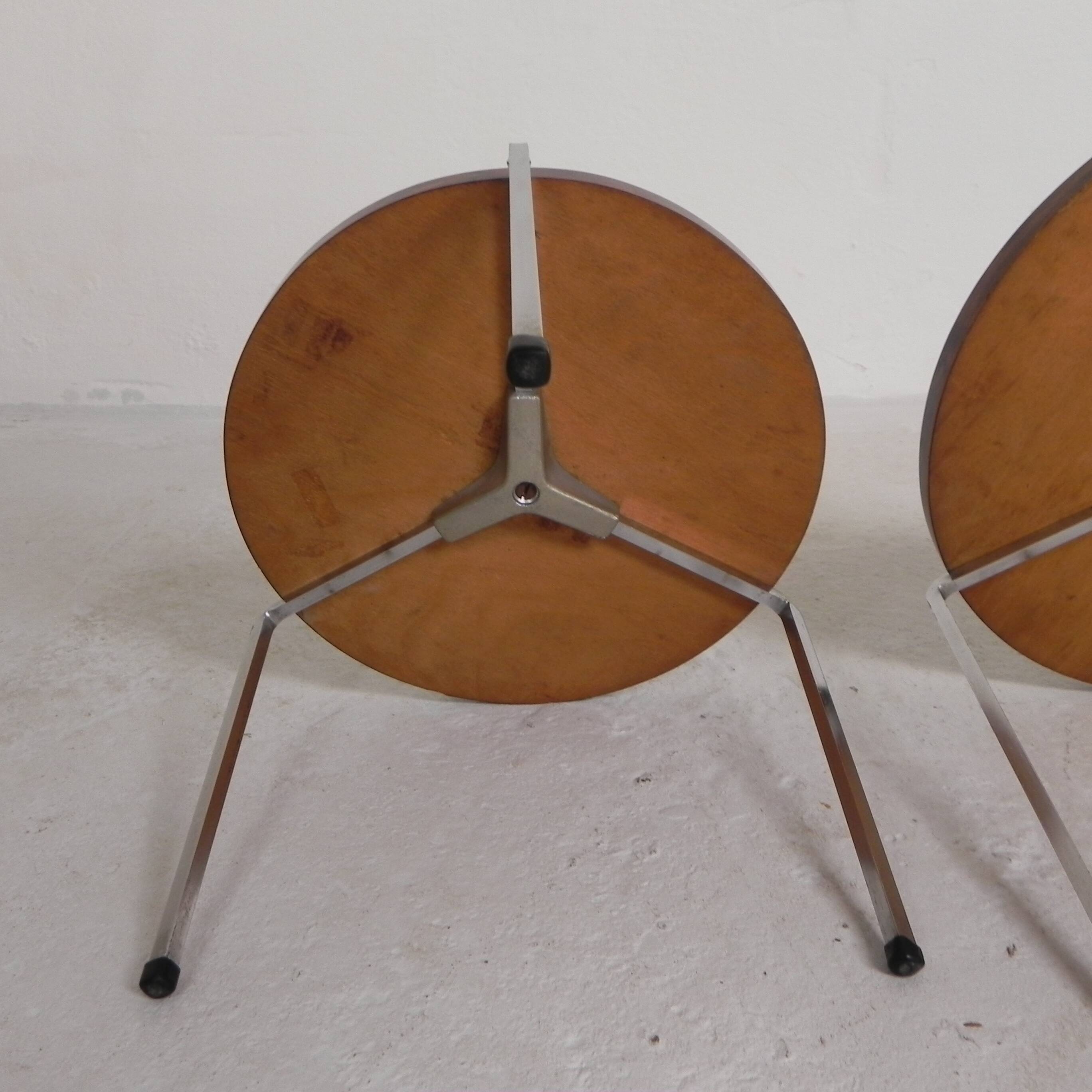 Set of 3 side tables, nesting tables Vaza Roden, 1960s.
