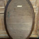 Oval mirror 1970s Deknudt