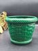 Poet laval vintage basketry pot cover