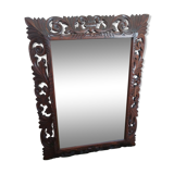 Old sculpted mirror