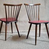 Pair of Scandinavian bistro chairs from the 60s