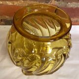 Art Deco crystal vase