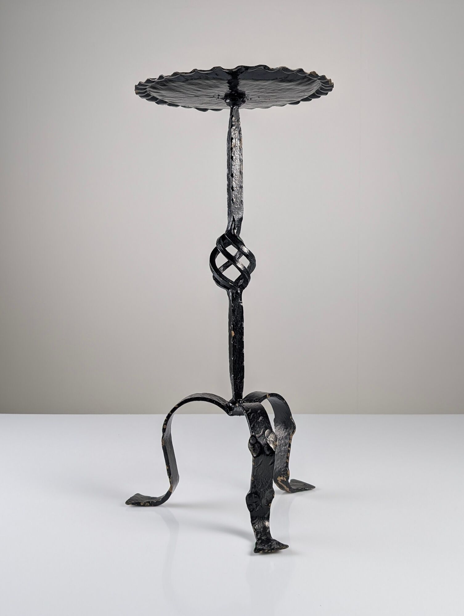 Martini-style drinks table in wrought iron, Spain, 1950s