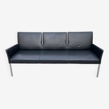 Walter Knoll Jason 1410 sofa in genuine leather. Designed by EOOS in 2006.