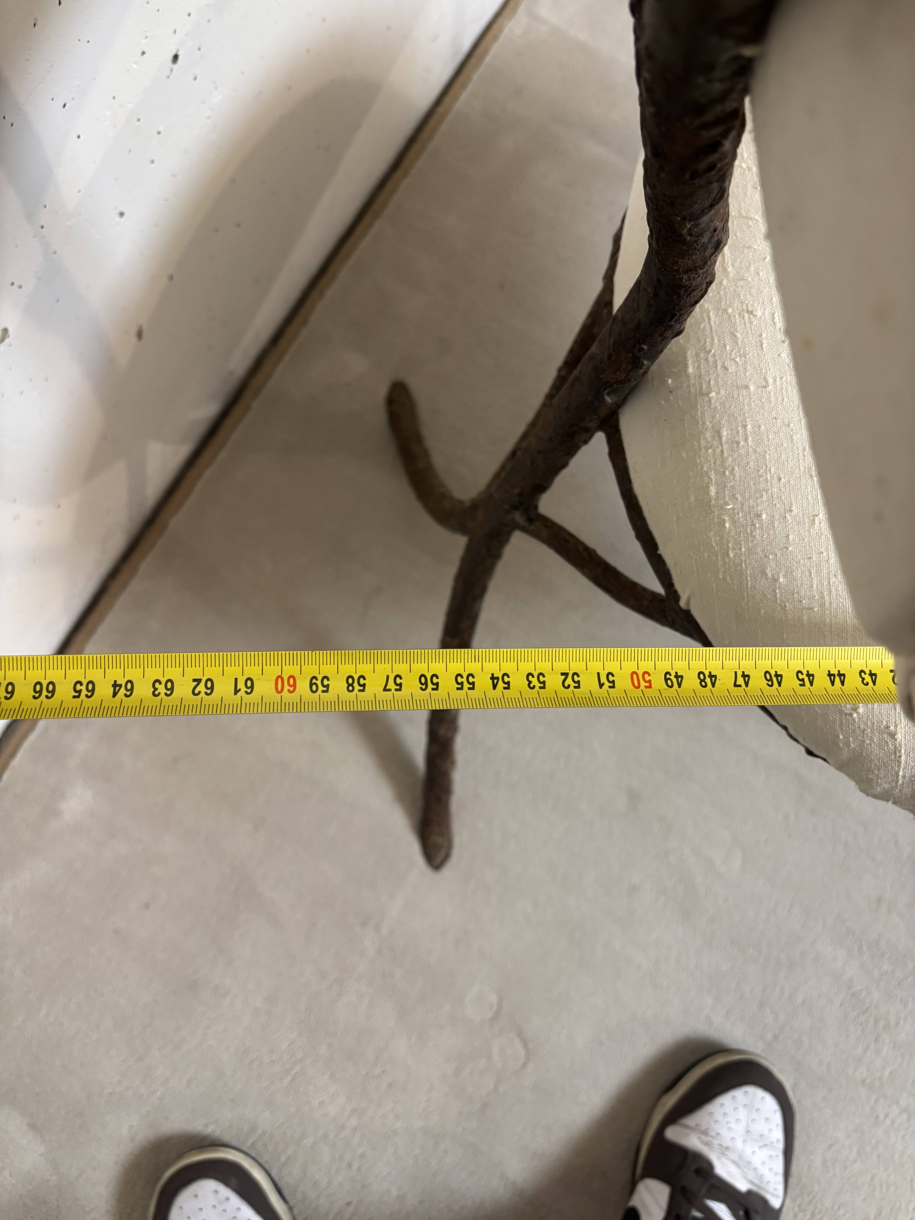 Artist's chair, wrought iron 1980
