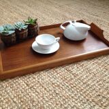 Vintage teak platter