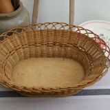Vintage wicker basket
