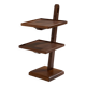 Art Deco side table, stained oak, 1940.