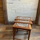 Vintage Danish Teak Nesting Tables from Mobelfabrikken Toften, 1960s