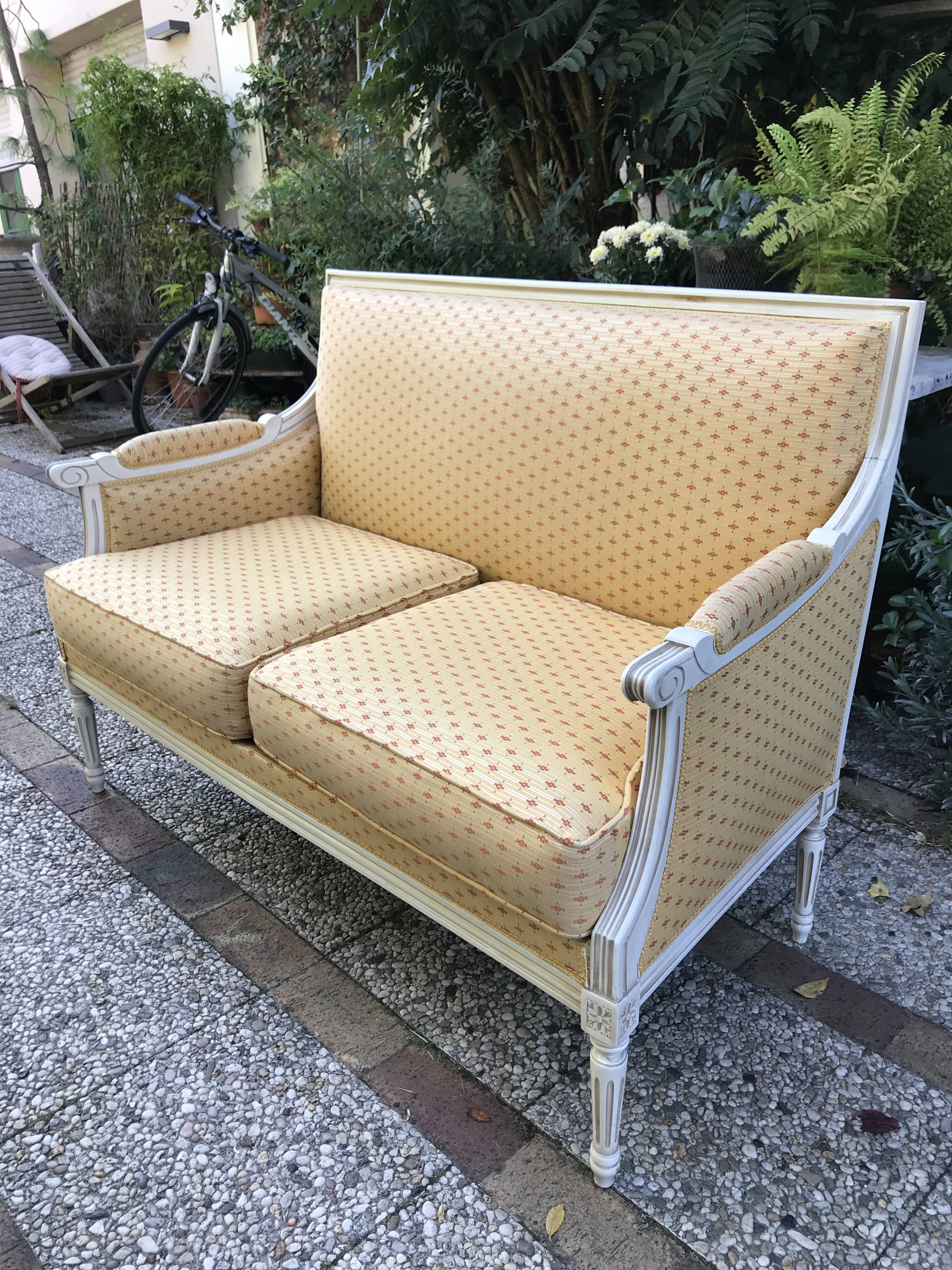 Louis XVI-style sofa
