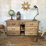 Former trade trade counter furniture store furniture has drawers in oak