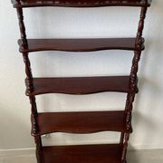 Library - turned wooden shelf