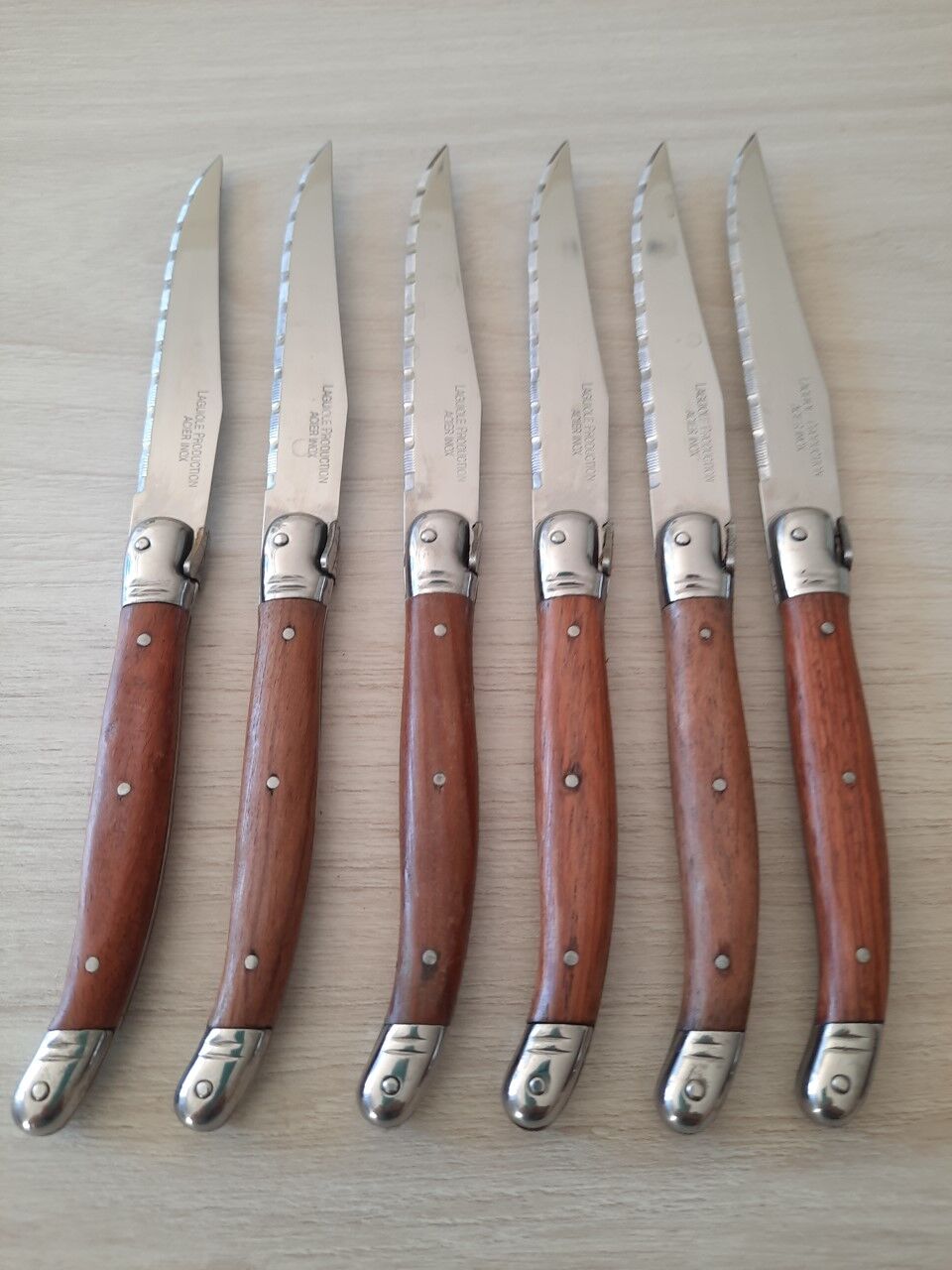 Set of 6 knives