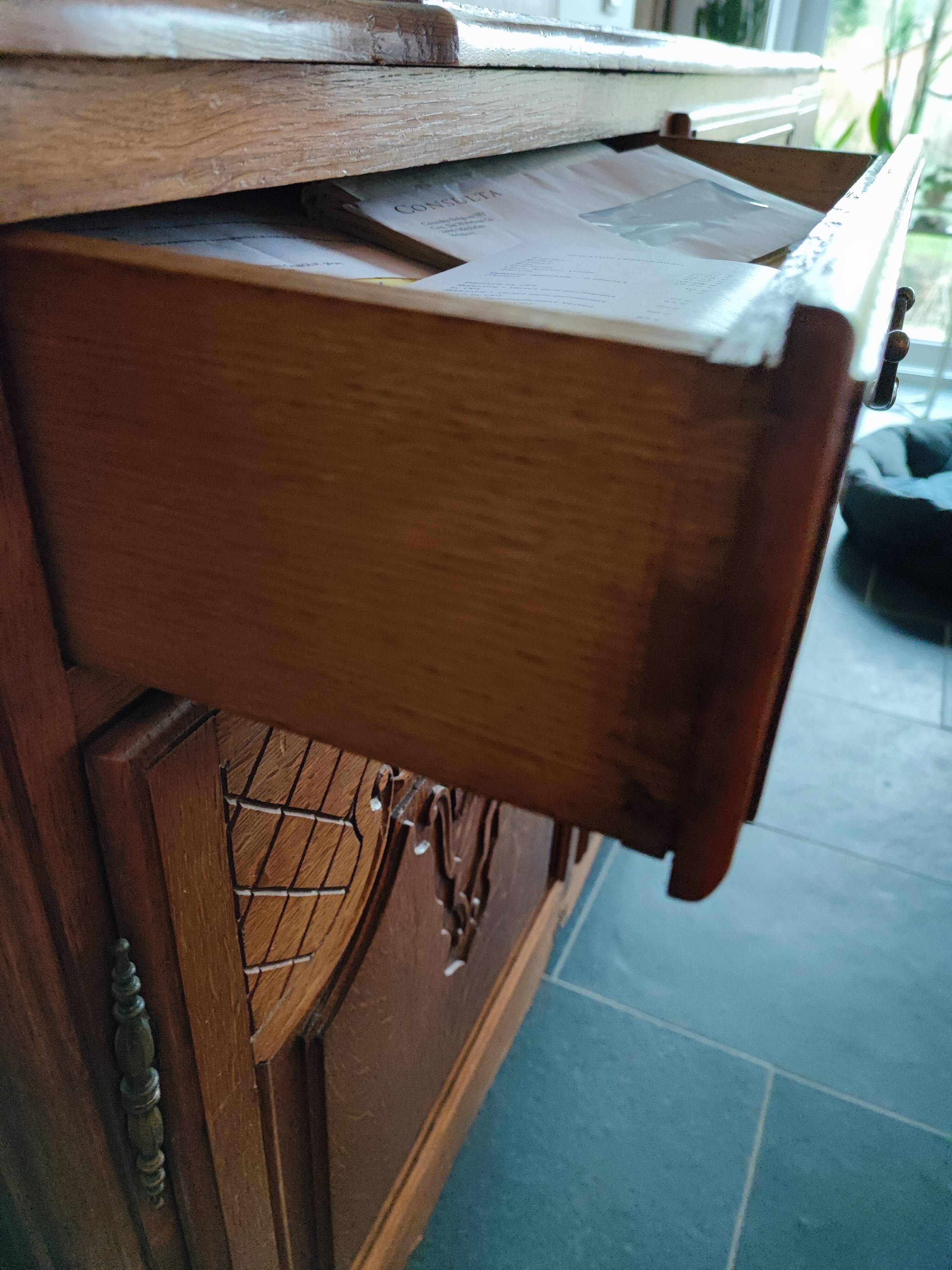 4 doors sideboard regency style