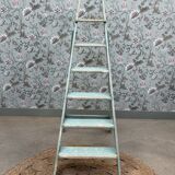 Old patinated stepladder (renovated)