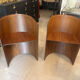 Pair of KANU 296 armchairs – Konstantin Grcic for Cassina – Walnut