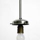 Beautiful rare original glass ceiling lamp from the 1930s