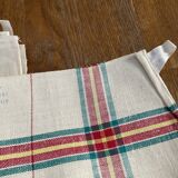 6 tea towels in metis, blue flower