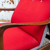 Reclining armchair from the Hotel Parco dei Principi in Sorrento by Gio Ponti for Cassina, Italy, 60'