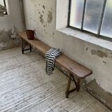 Banc chêne XXL XIXème 280cm
