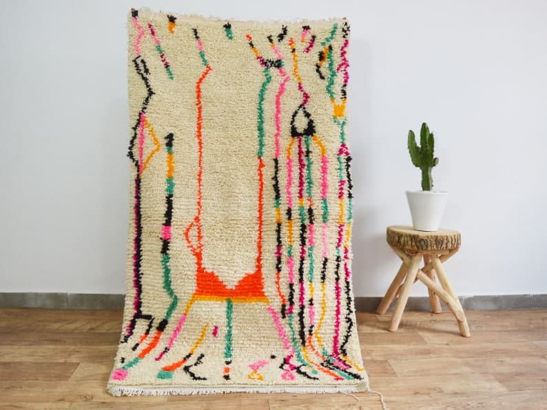 Moroccan carpet 165x93cm