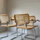 Four vintage Cesca chairs