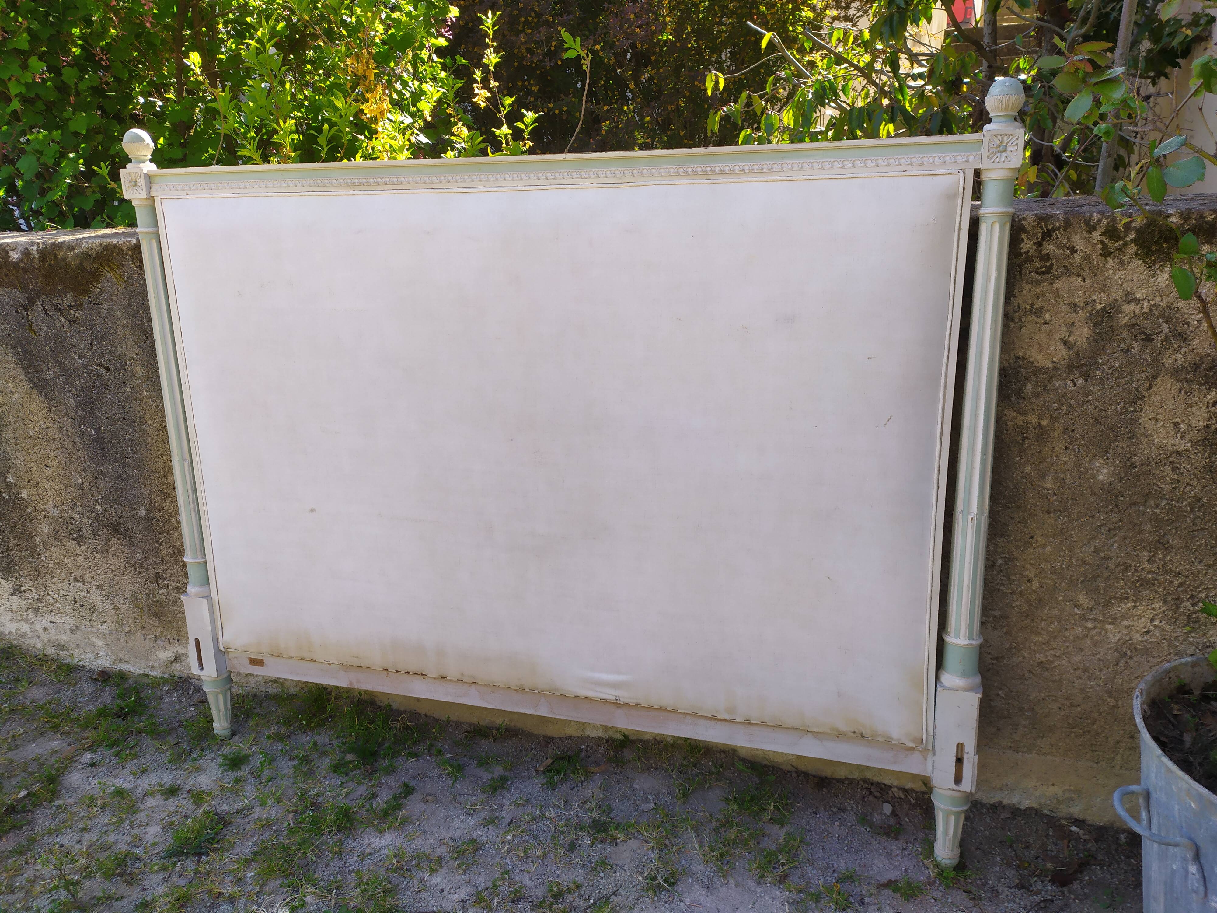 Louis XVI-style headboard