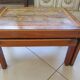 Paire de tables gigognes marquetées, Art déco