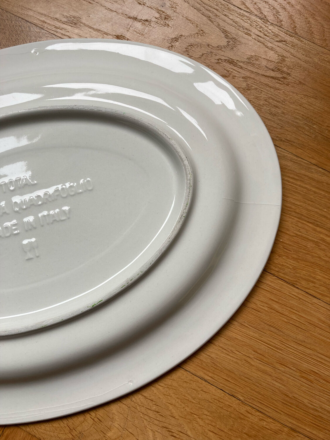 Serving dish Quadrifoglio - madeinitaly